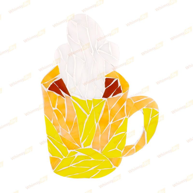 Beer Mug Glass Mosaic Kit