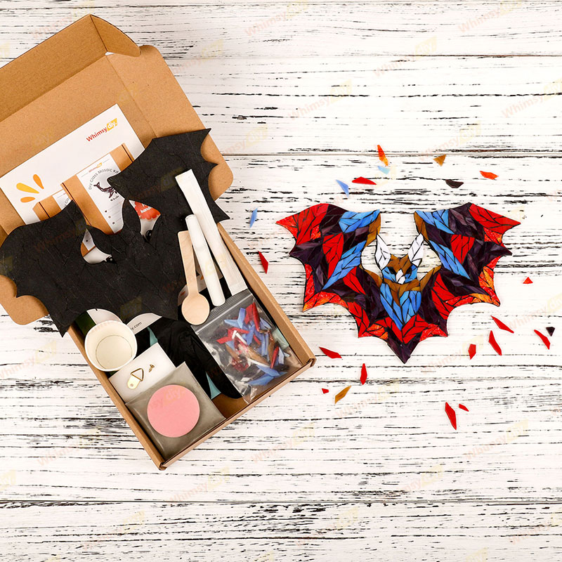 Bat Glass Mosaic Kit