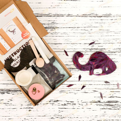 Diplodocus Glass Mosaic Kit-Ships on 8/10