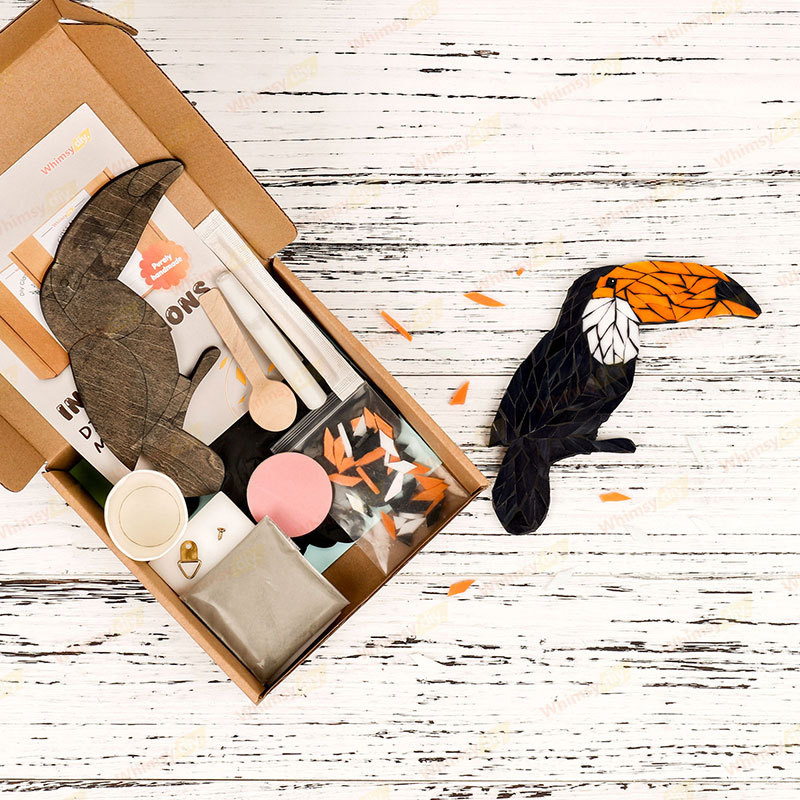 Toucan Glass Mosaic Kit