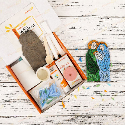 Whimsy DIY The Nativity of Jesus - Style 2 Glass Mosaic Kit Puzzles