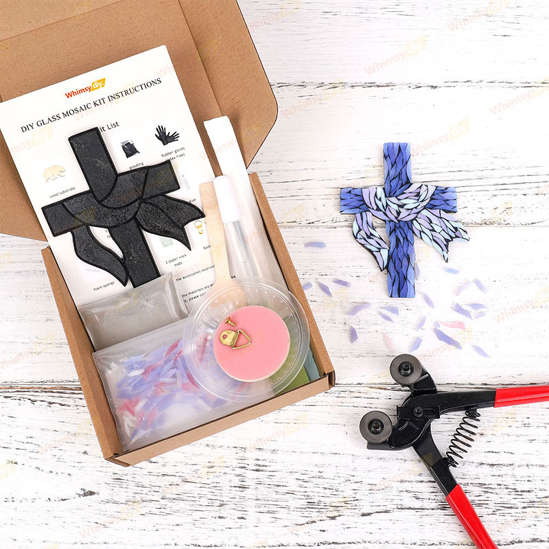 Crucifixion Glass Mosaic Kit