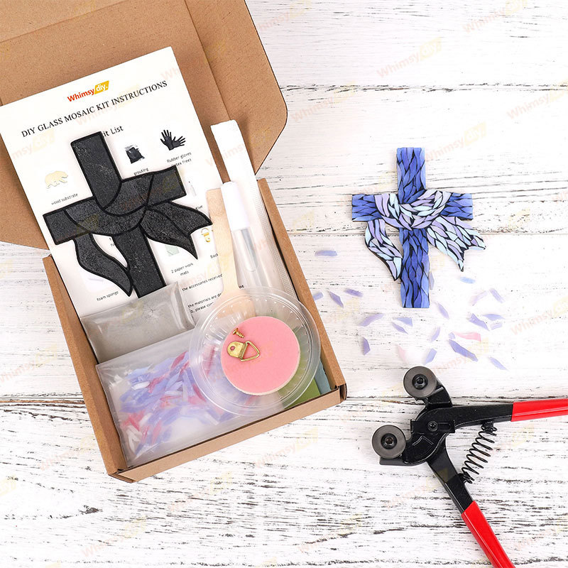 Crucifixion Glass Mosaic Kit