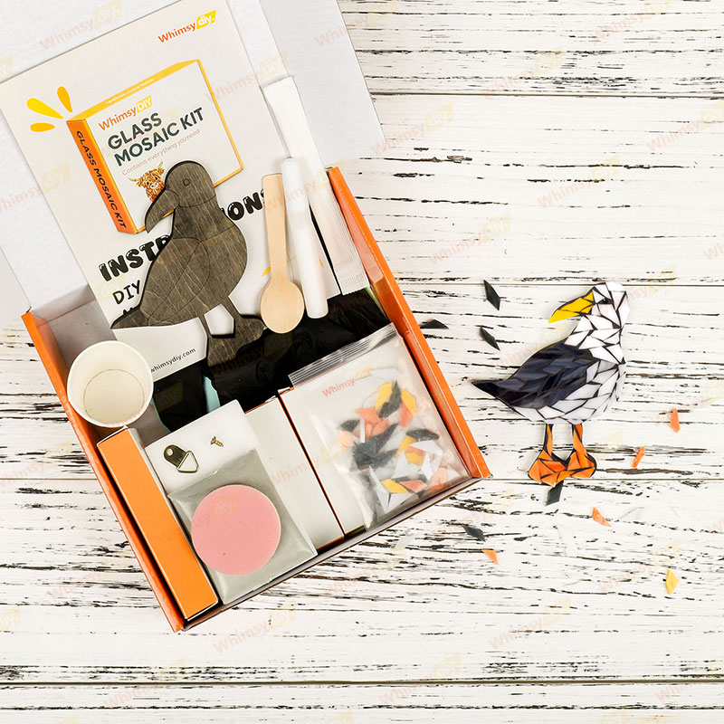 Whimsy DIY Seagull Glass Mosaic Kit Whimsy DIY