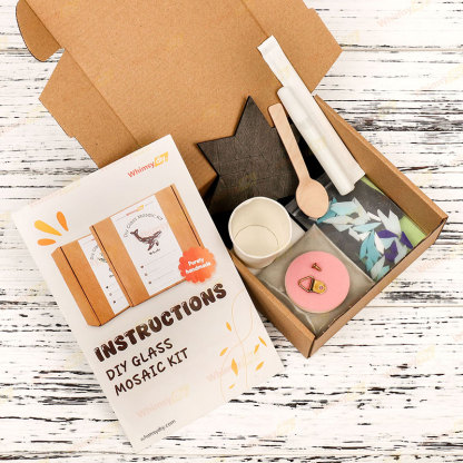 Snowflake - Style 2 Glass Mosaic Kit