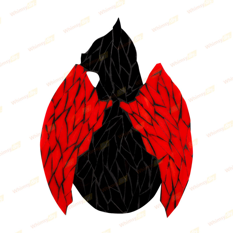 Demon Kitten Glass Mosaic Kit