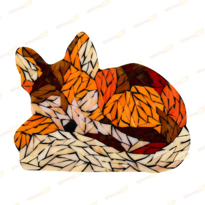Sleeping Fox Glass Mosaic Kit