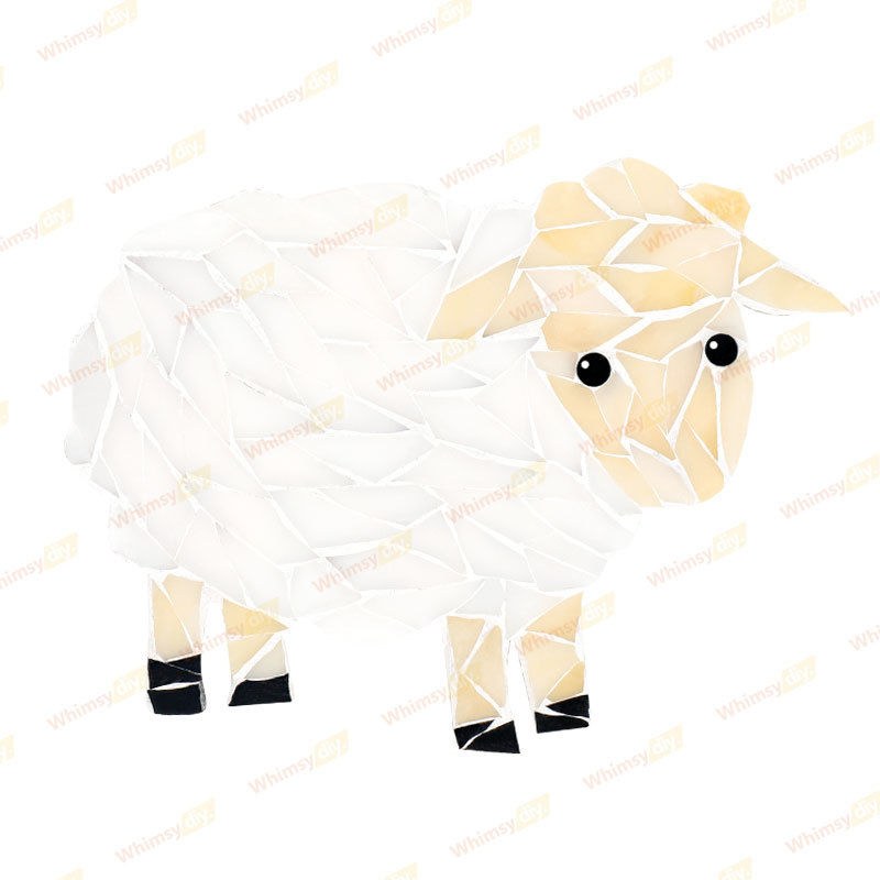 Lamb Glass Mosaic Kit