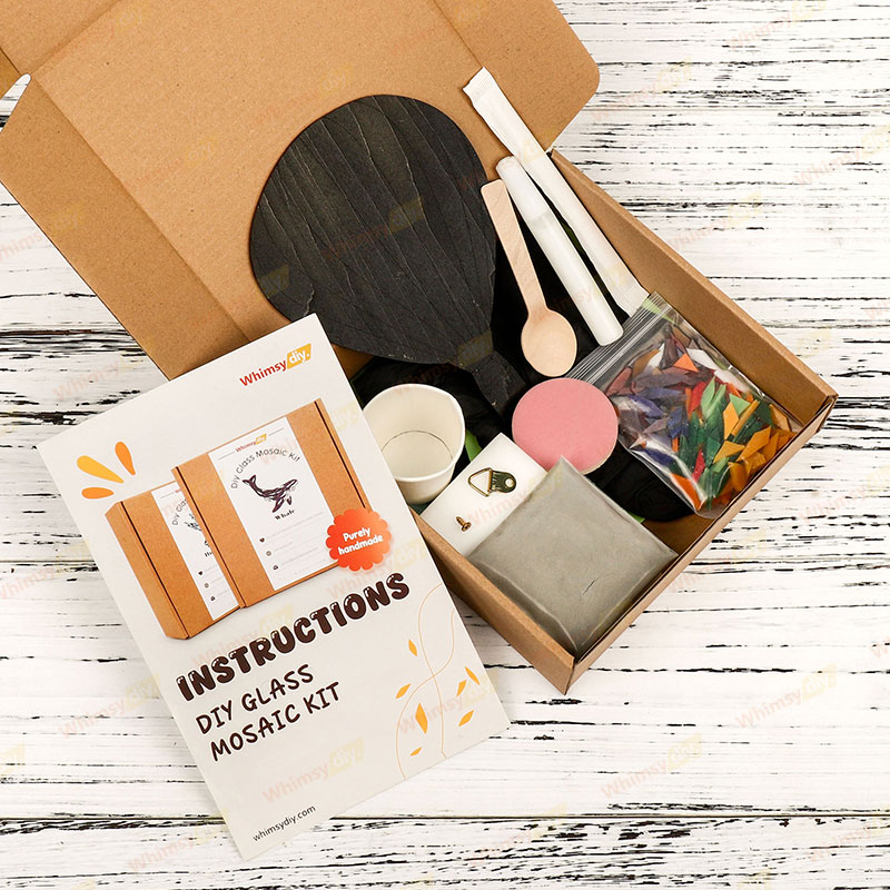 Hot Air Balloon Glass Mosaic Kit