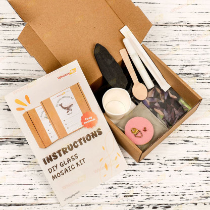 Feather Glass Mosaic Kit