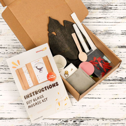 Demon Kitten Glass Mosaic Kit