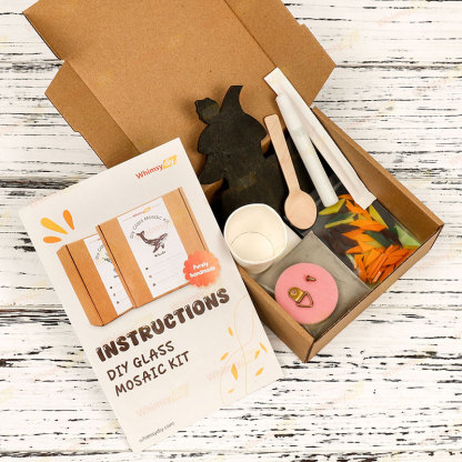 Pumpkin Duck Glass Mosaic Kit