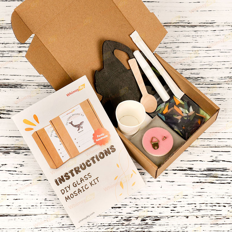 Sorceress Gnome Glass Mosaic Kit