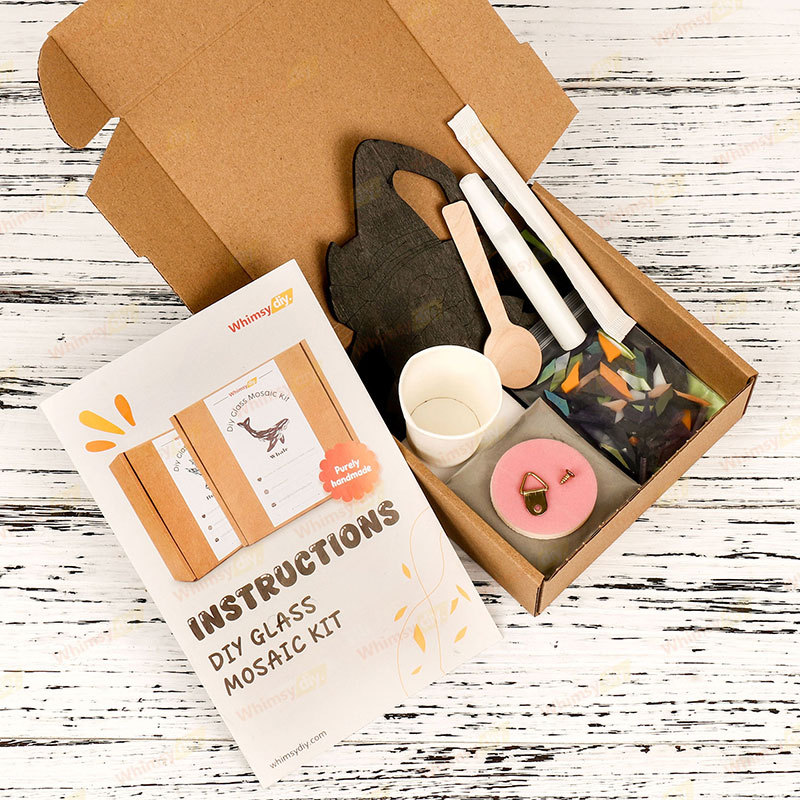 Sorceress Gnome Glass Mosaic Kit