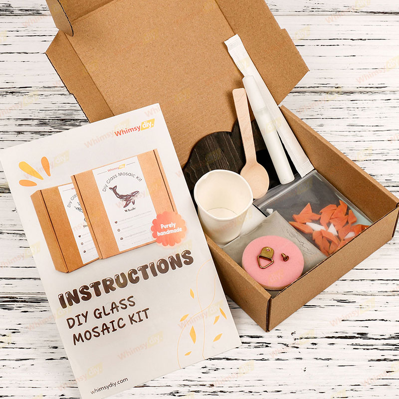 Triceratops Glass Mosaic Kit