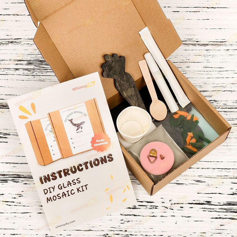 Carrot Glass Mosaic Kit-Ships on 8/10