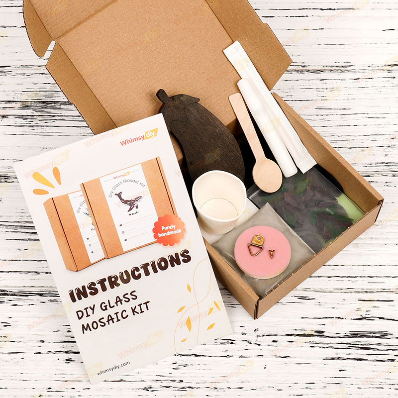 Eggplant Glass Mosaic Kit