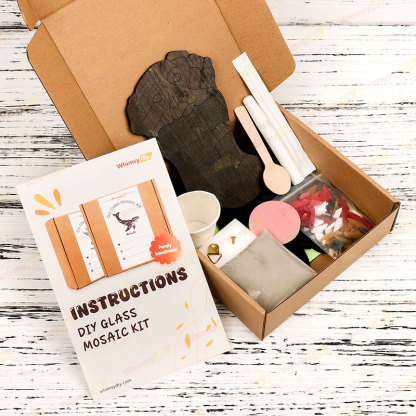 Christmas BeagleWings Glass Mosaic Kit