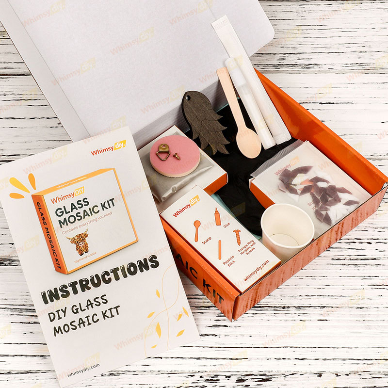 Gnome Ornament Glass Mosaic Kit