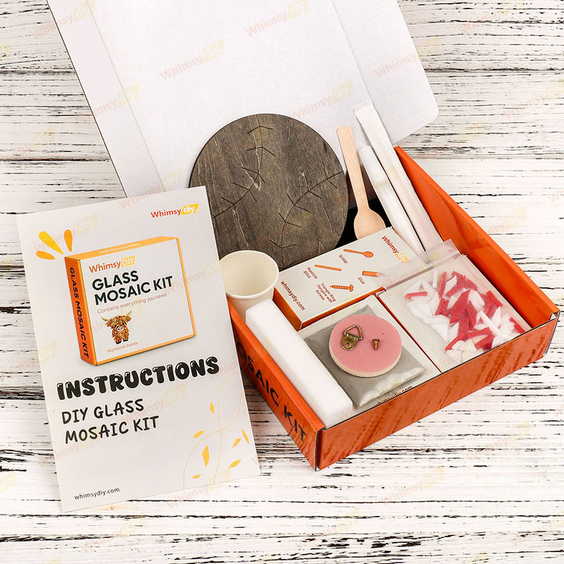 Baseball Glass Mosaic Kit