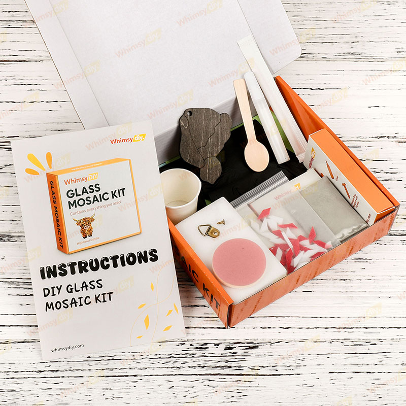 Christmas Hat Glass Mosaic Kit