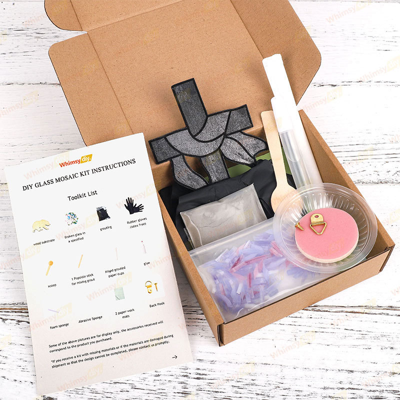 Crucifixion Glass Mosaic Kit