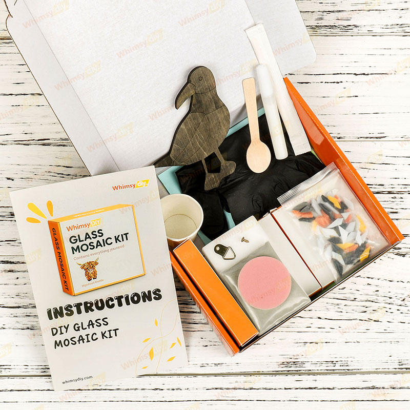 Whimsy DIY Seagull Glass Mosaic Kit Whimsy DIY