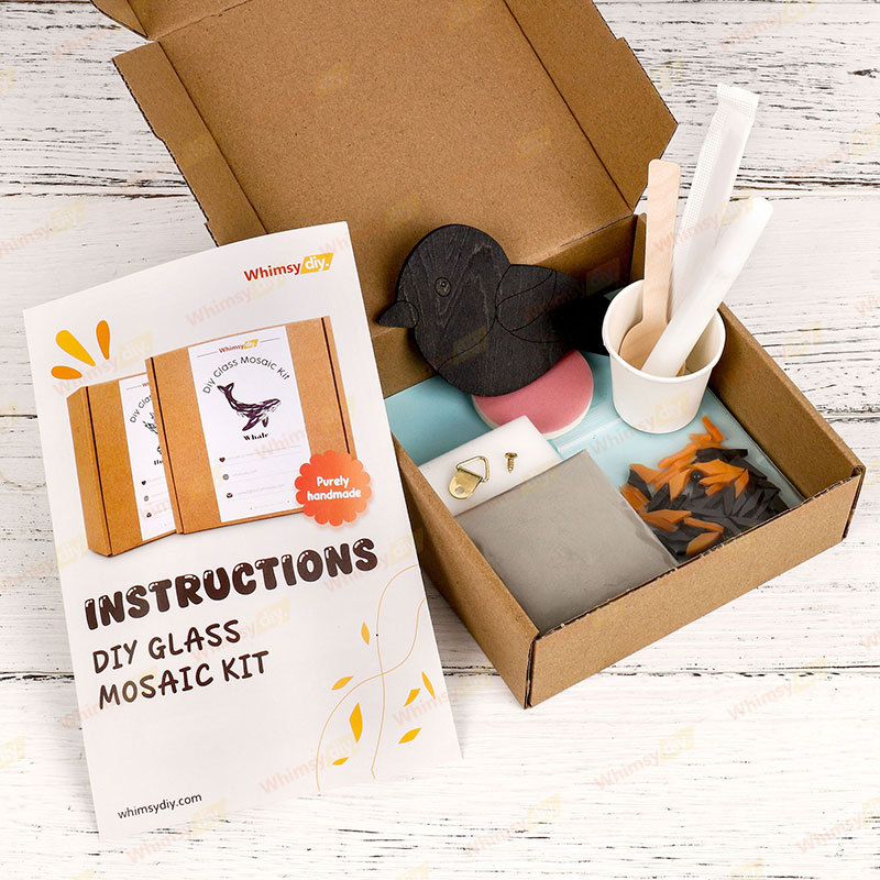 Oriole Glass Mosaic Kit | DIY Arts & Crafts Kit for Adults