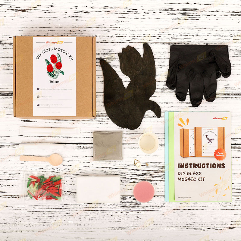 Tulip Stained Glass Mosaic Kit