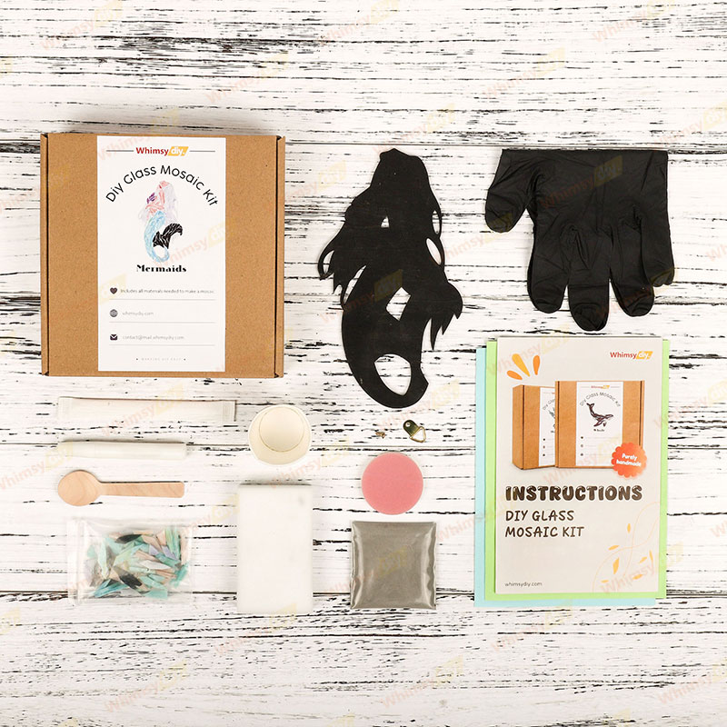 Mermaid Glass Mosaic Kit