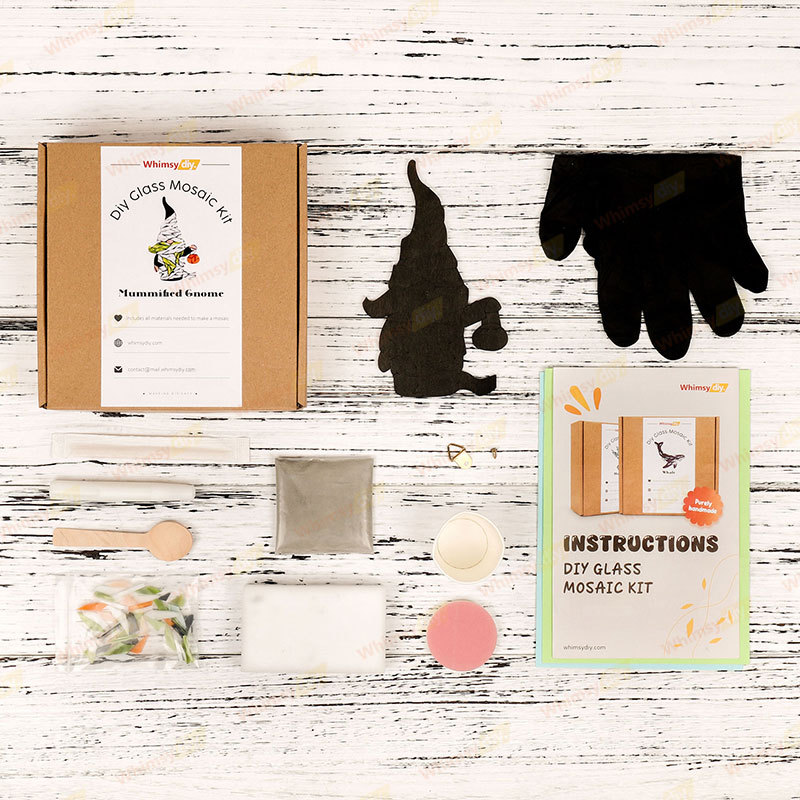 Mummified Gnome Glass Mosaic Kit