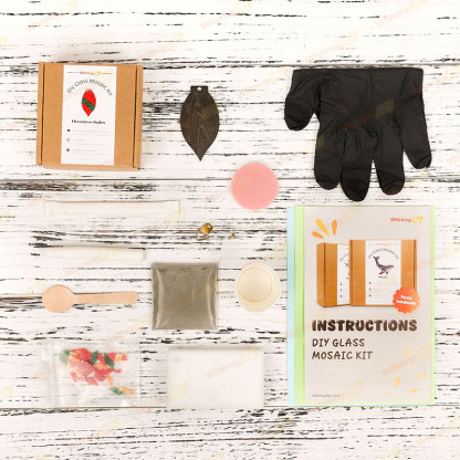 Christmas Lights Glass Mosaic Kit