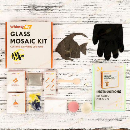 Tropical Fish Glass Mosaic Kit