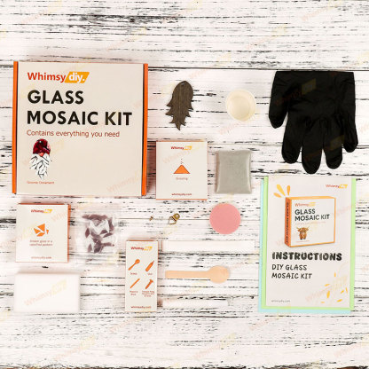 Gnome Ornament Glass Mosaic Kit