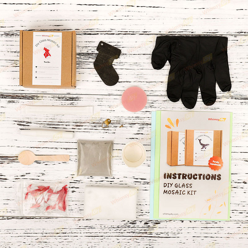 Socks Glass Mosaic Kit