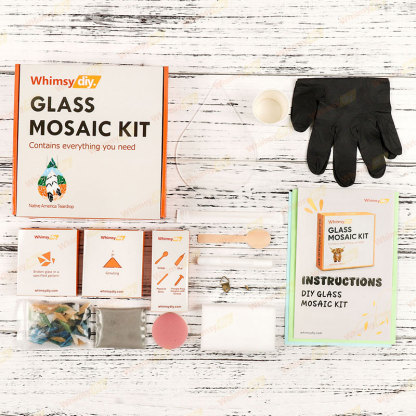 Native America Teardrop Glass Mosaic Kit