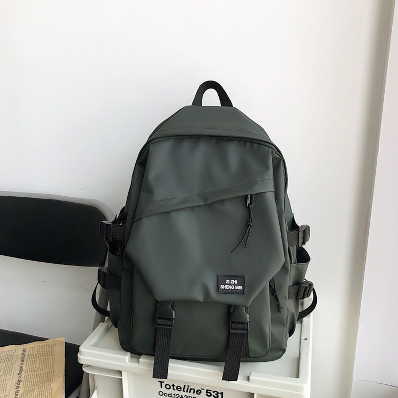 Ins古著感校園雙肩百搭旅遊高中大學行包書包手提包-Nuostyle