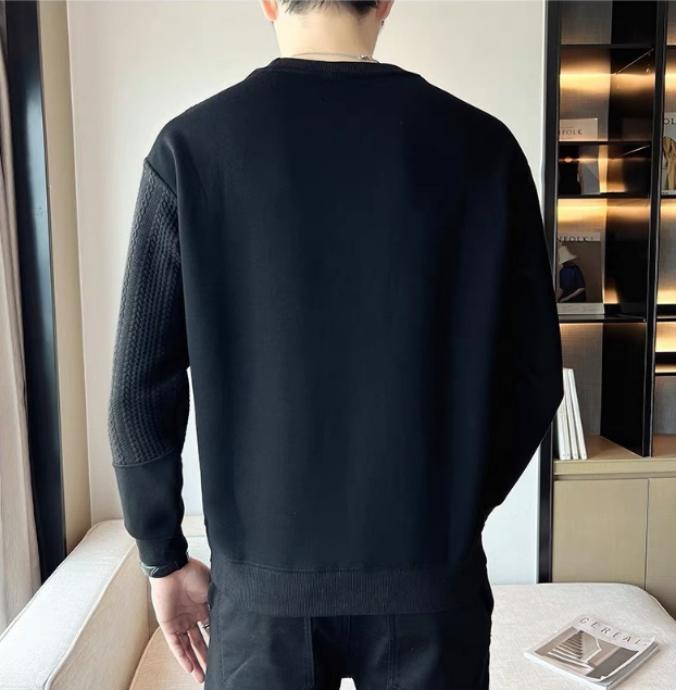 春秋季英倫雅痞風網紅ins潮牌長袖t恤衛衣