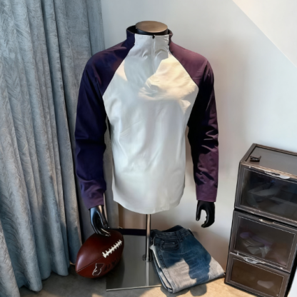 戶外立領跑步快乾衣休閒內搭運動t恤