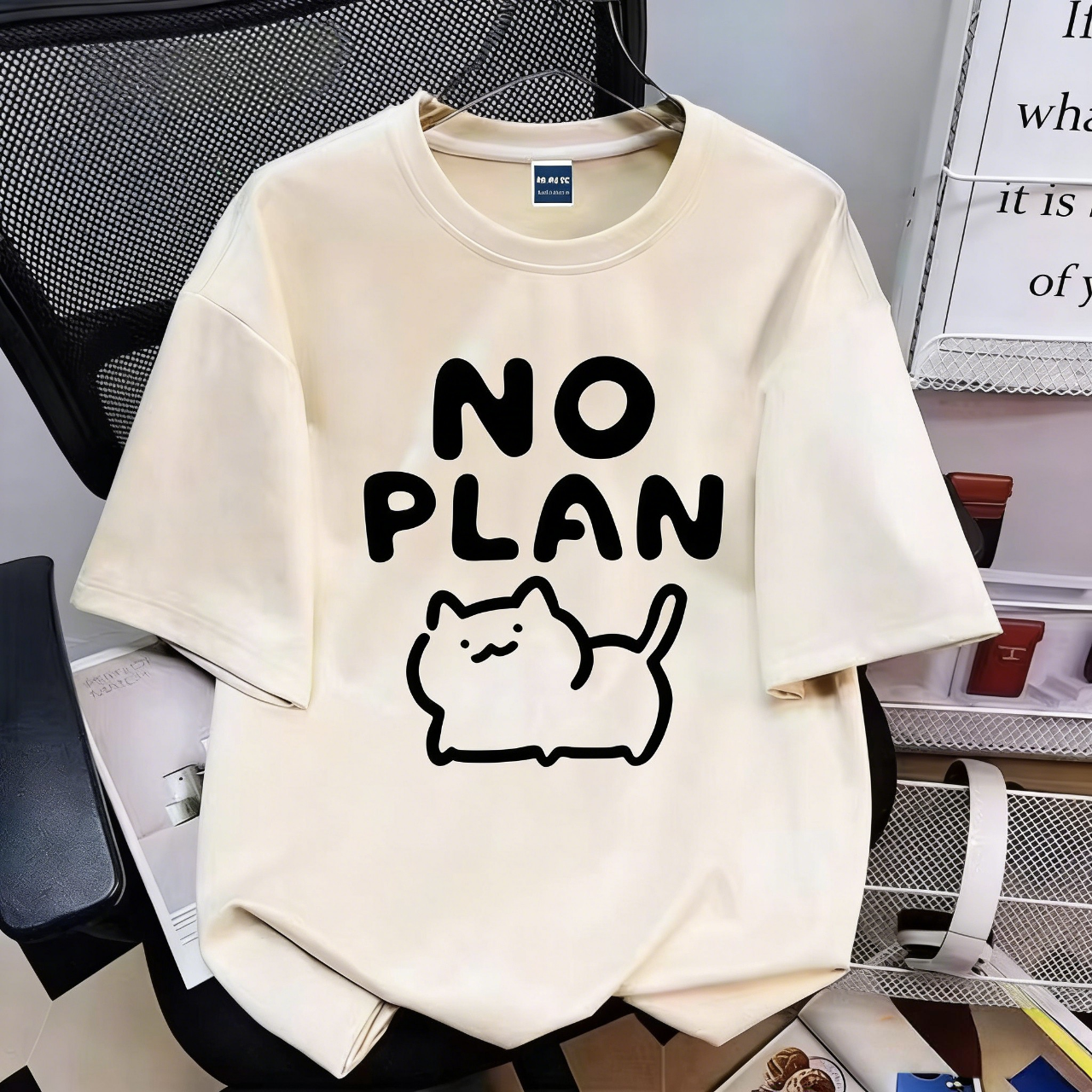 卡通印花日系潮寬鬆帥氣潮流短袖T恤