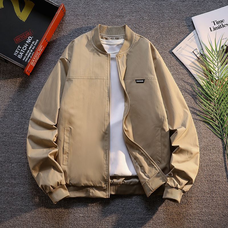 @韓版夾克修身棒球服百搭潮流短版外套