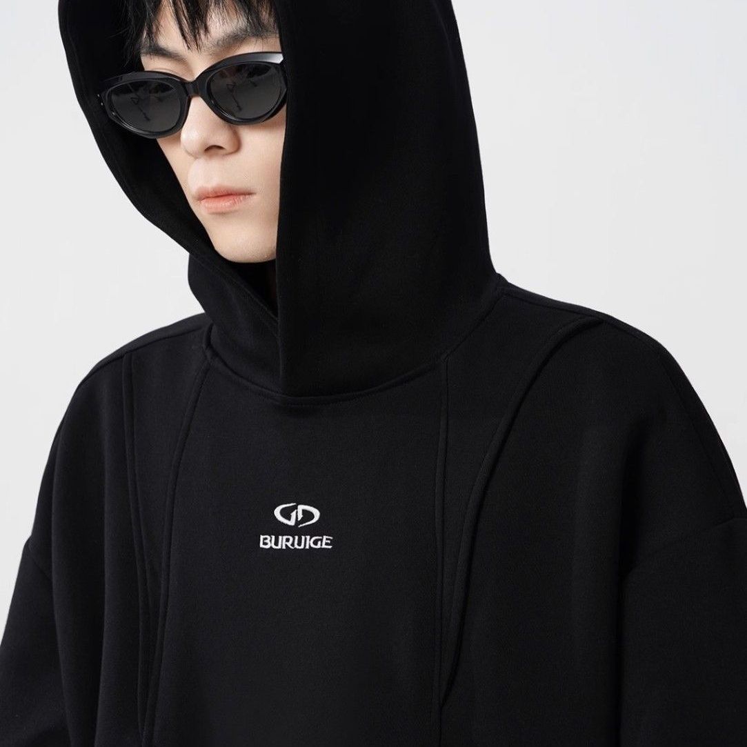 美式設計高級感連帽長袖衛衣