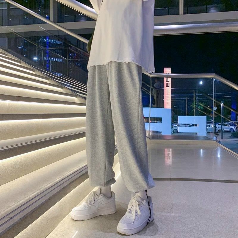 【單件/套裝】美式寬鬆慵懶短袖+牛仔襯衫+休閒褲三件套裝