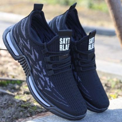 網面輕便透氣潮流休閒軟底跑步運動鞋