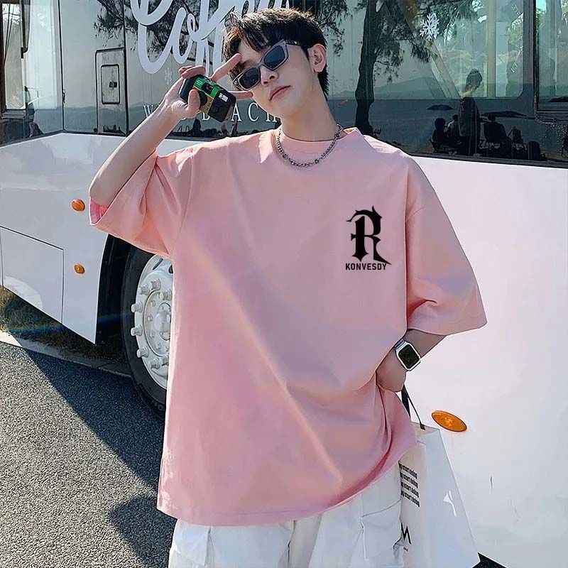 Oversize美式潮牌ins寬鬆百搭短袖t恤