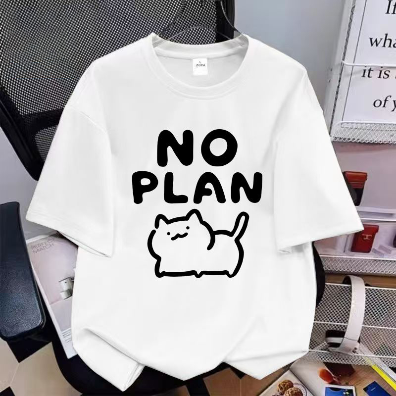 卡通印花日系潮寬鬆帥氣潮流短袖T恤