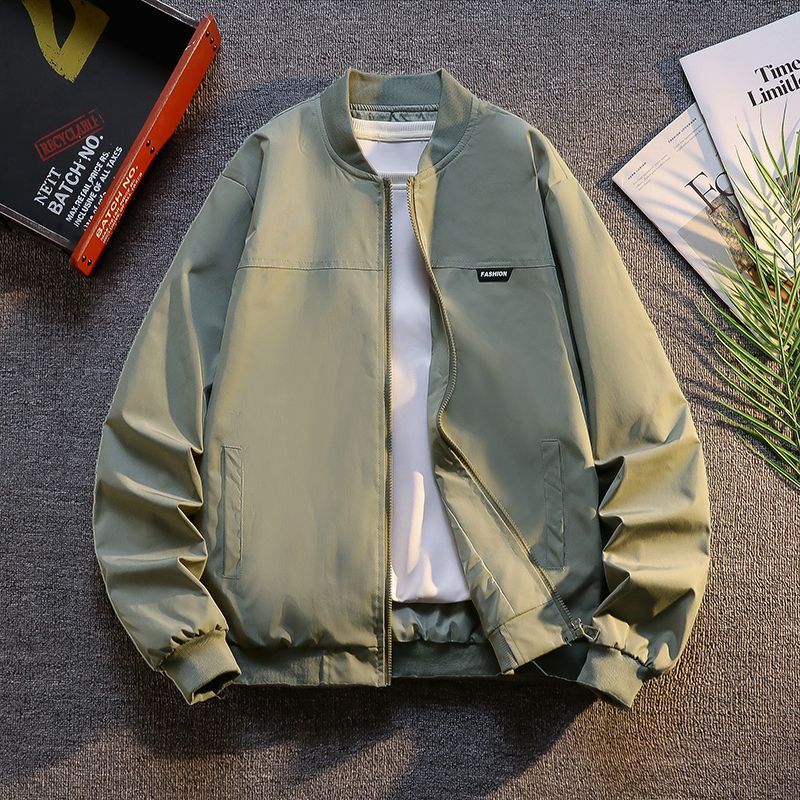 @韓版夾克修身棒球服百搭潮流短版外套