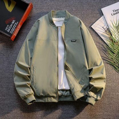 @韓版夾克修身棒球服百搭潮流短版外套