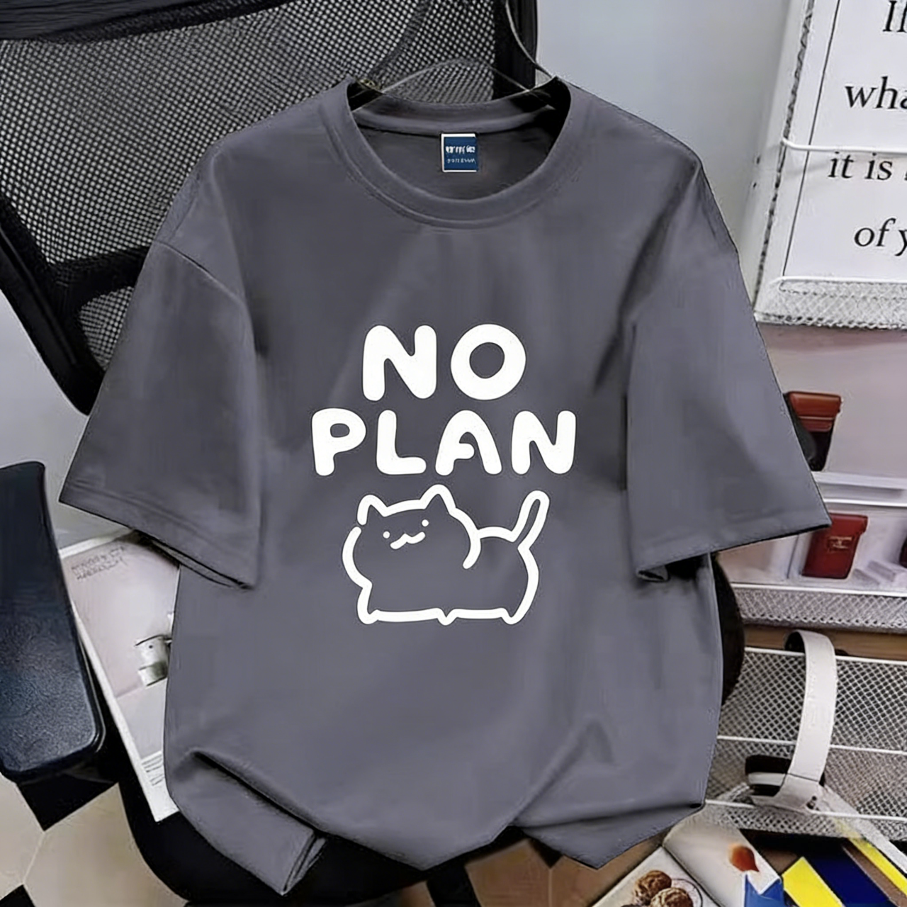 卡通印花日系潮寬鬆帥氣潮流短袖T恤