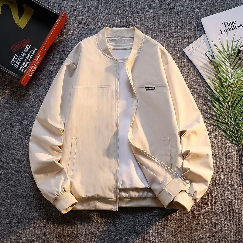 @韓版夾克修身棒球服百搭潮流短版外套